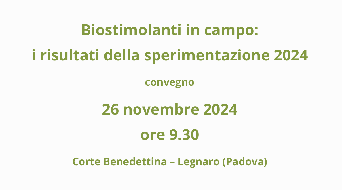 Biostimolanti in campo: i risultati della sperimentazione 2024